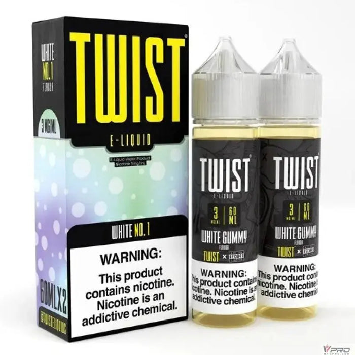White No. 1 - Twist E-Liquid 120mL Twist E-Liquids