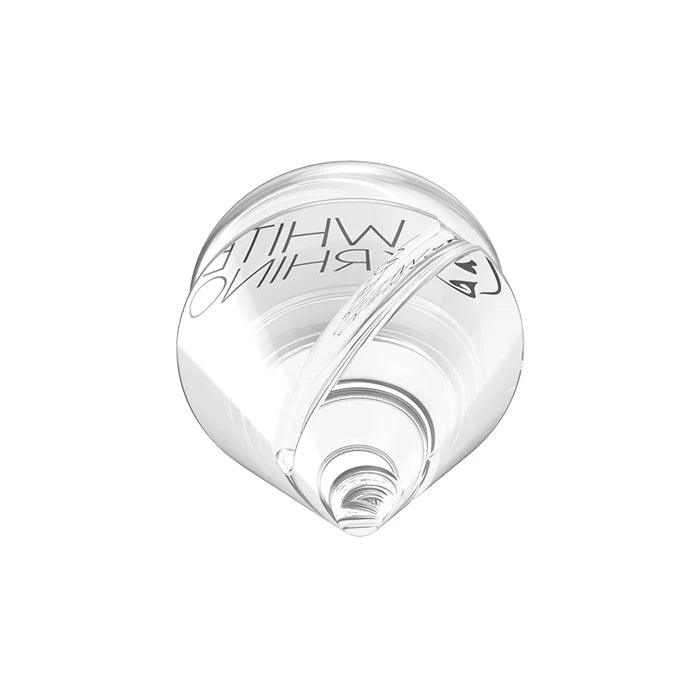 White Rhino Spinner Diamond Glass Carb Cap