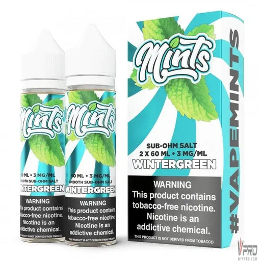 Wintergreen - Mints Synthetic 120mL Mints Vape CO