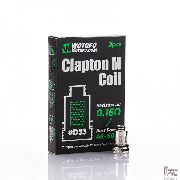 Wotofo Replacement Sub-Ohm Coils 3pk for SMRT Pod RPM 2 Kit Wotofo
