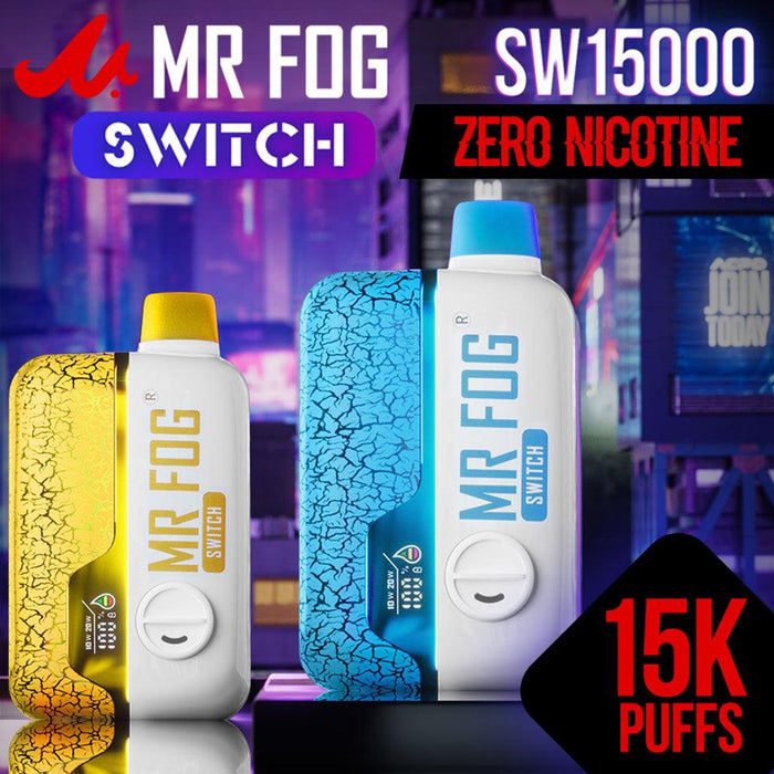 Mr Fog Switch SW15000 Puffs 5% Disposable 17mL