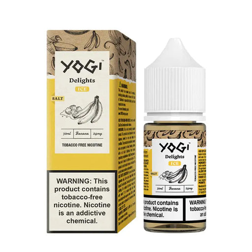 Yogi Delights Ice Synthetic Nicotine Salt E-Liquid 30ML (24mg/50mg Total 5 flavors) Yogi