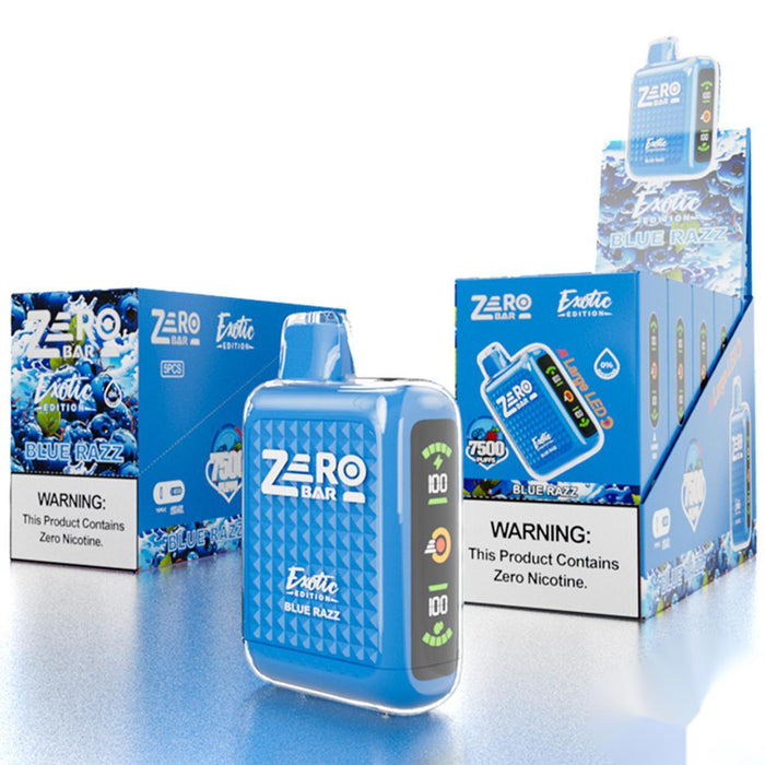 Zero Bar Exotic Edition 7500 Puffs Disposable 0%