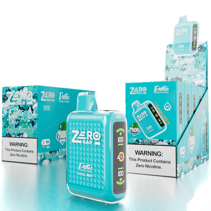 Zero Bar Exotic Edition 7500 Puffs Disposable 0%