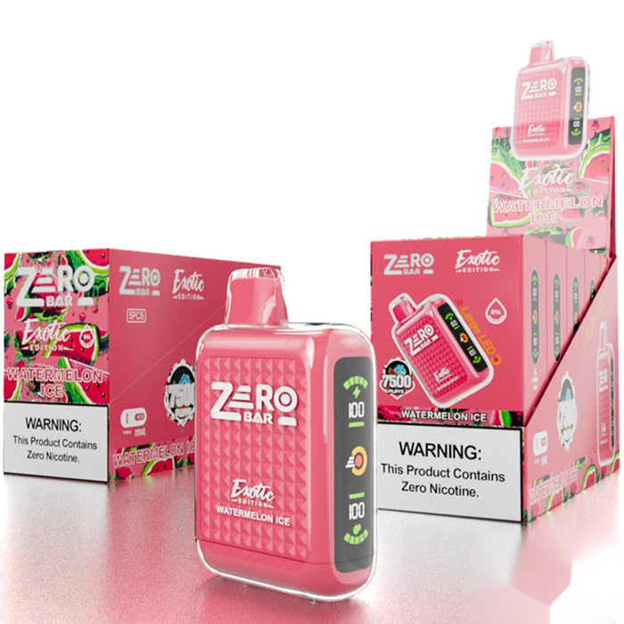 Zero Bar Exotic Edition 7500 Puffs Disposable 0%