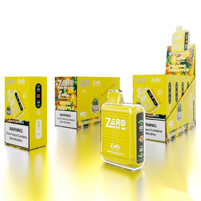 Zero Bar Exotic Edition 7500 Puffs Disposable 0%