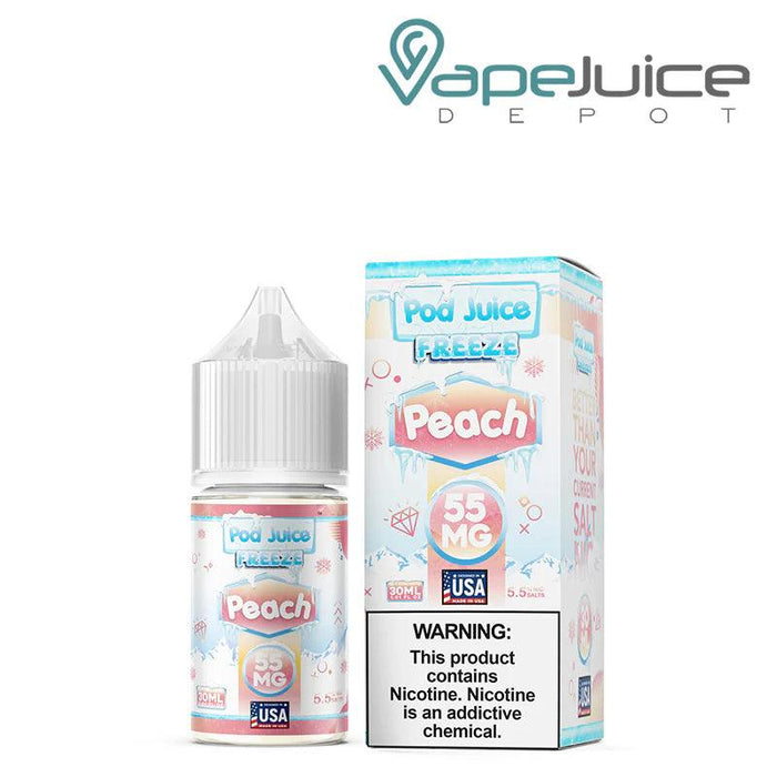 Peach Freeze - POD Juice Salt 30mL