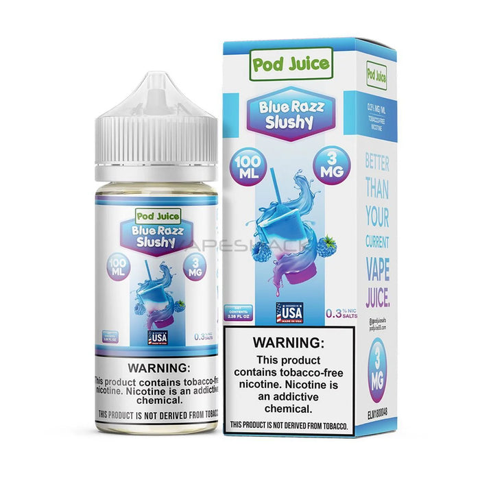 Blue Razz Slushy - POD Juice 100mL