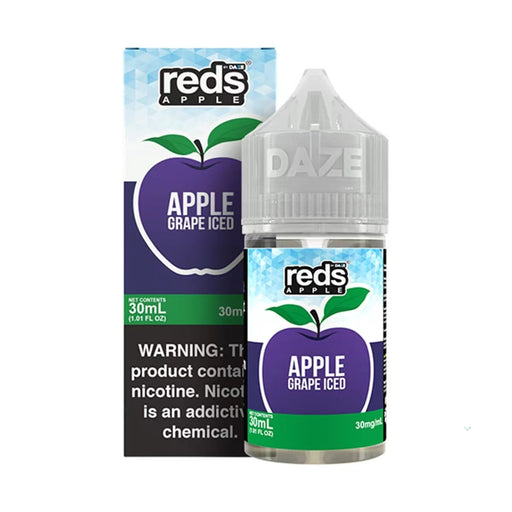 ICED Grape - Reds Apple Salt - 7 Daze 30mL - MyVpro