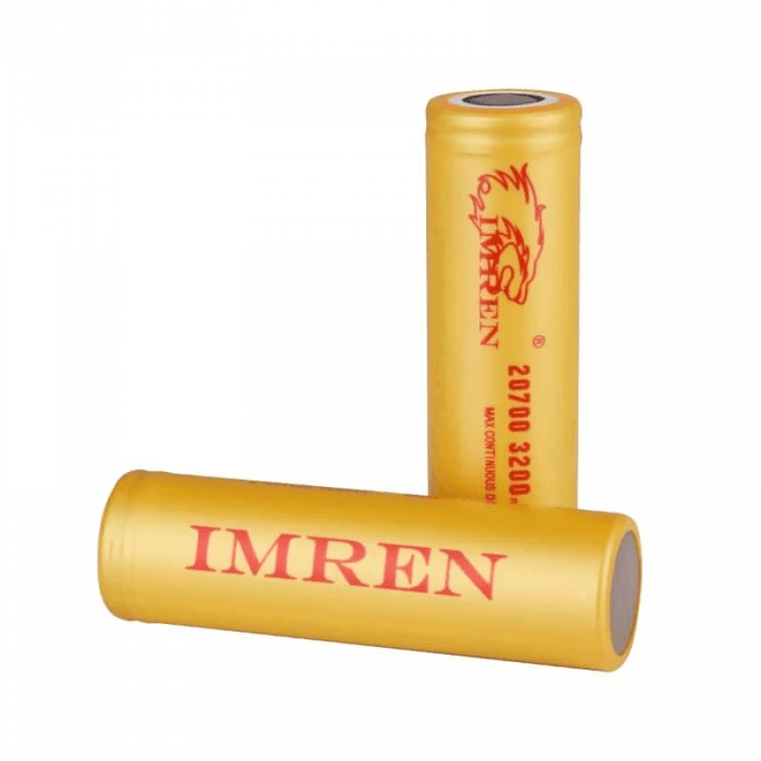 IMREN 20700 3200mAh 40A Rechargeable Battery