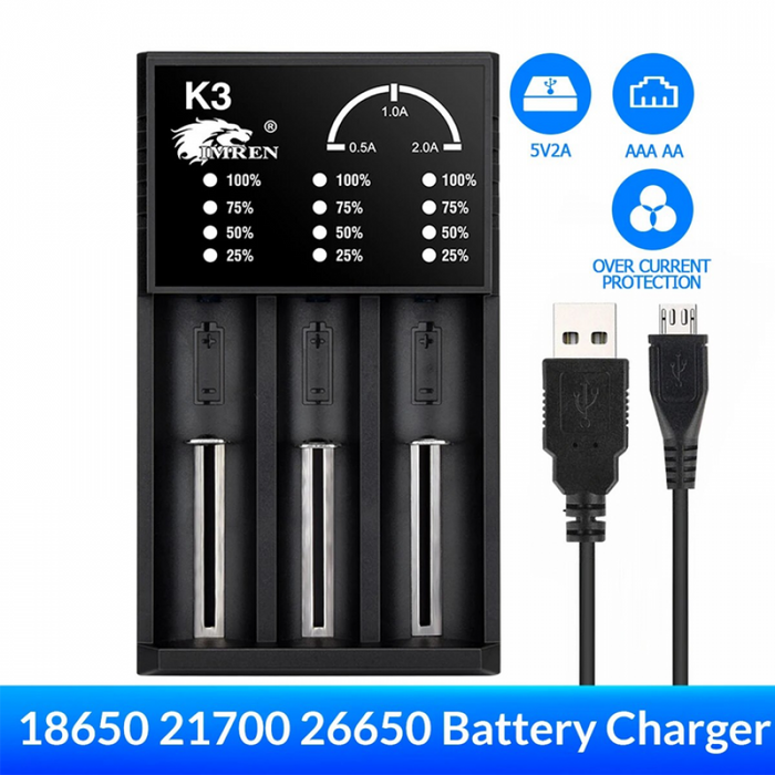 IMREN K3 Bay Smart Battery Charger