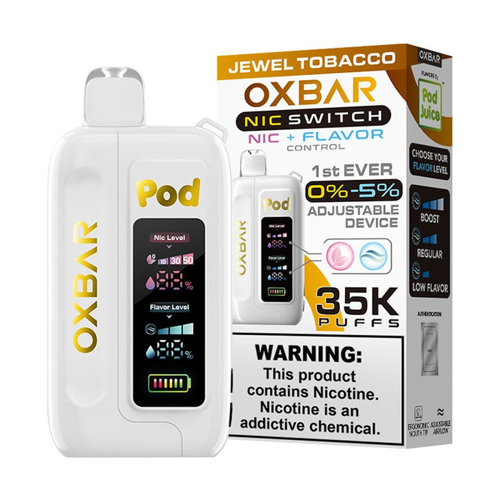 Pod Juice x OXBAR Nic Switch 35K Puffs Disposable