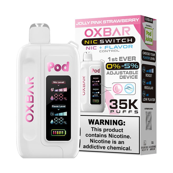 Pod Juice x OXBAR Nic Switch 35K Puffs Disposable