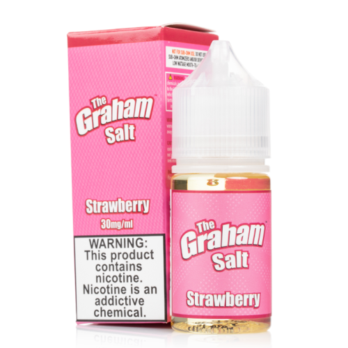 Strawberry - The Mamasan Graham Salt 30mL - MyVpro