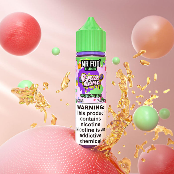 Watermelon (Bubble Gang) - Mr Fog E-Liquid 60mL