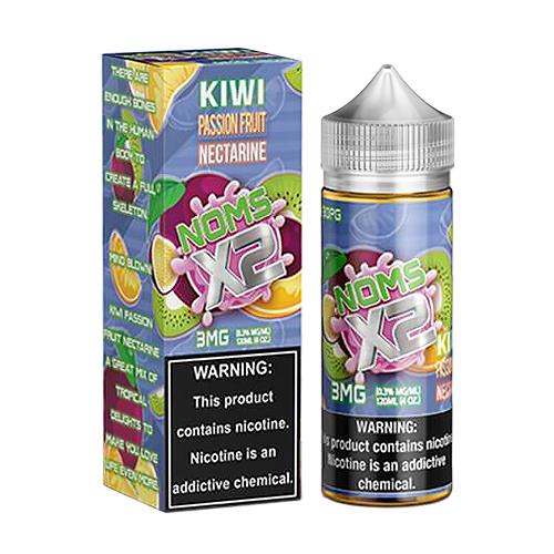 Kiwi Passionfruit Nectarine - Noms X2 E-Liquid 120mL - MyVpro