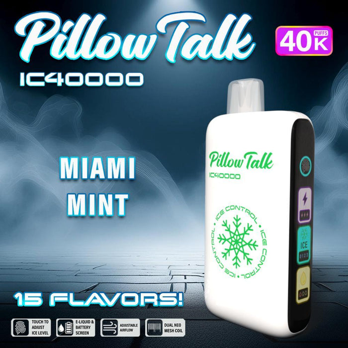 Pillow Talk Ice Control IC40000 Puffs Disposable