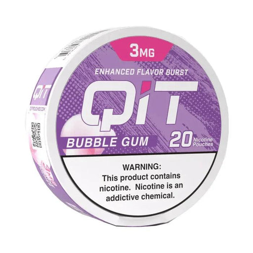 Bubble Gum - QIT Nicotine Pouches - MyVpro