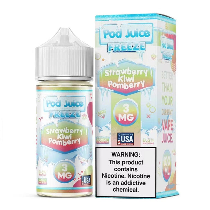 Freeze Strawberry Kiwi Pomberry - POD Juice 100mL - MyVpro