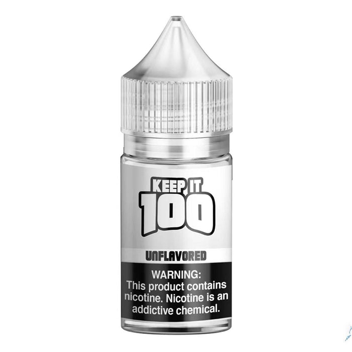 Unflavored - Keep It 100 Salt 30mL - MyVpro