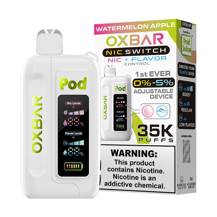 Pod Juice x OXBAR Nic Switch 35K Puffs Disposable