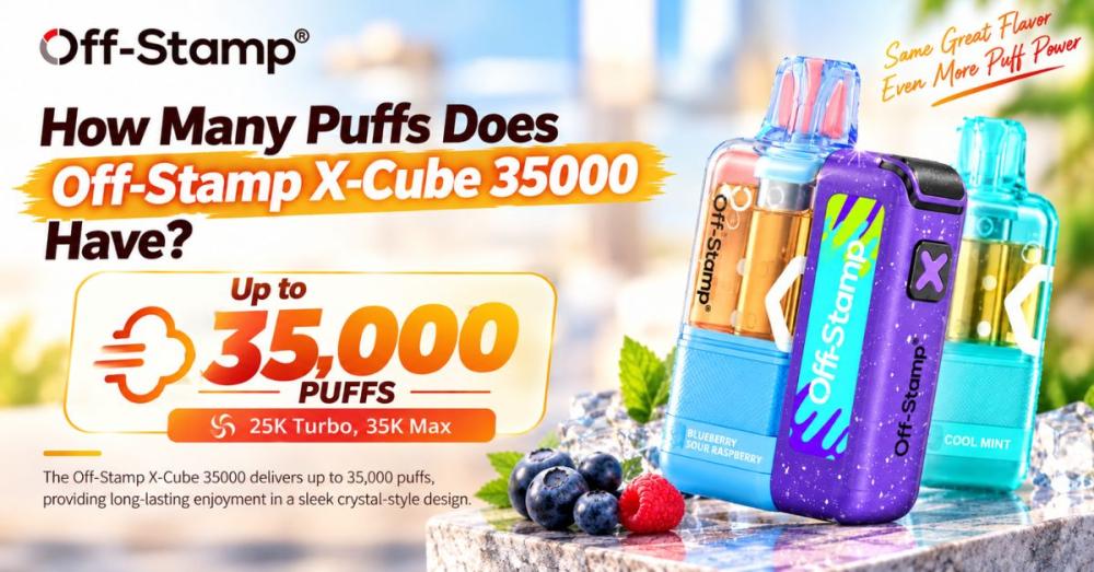 How Many Puffs Does Off-Stamp X-Cube 35000 Have?