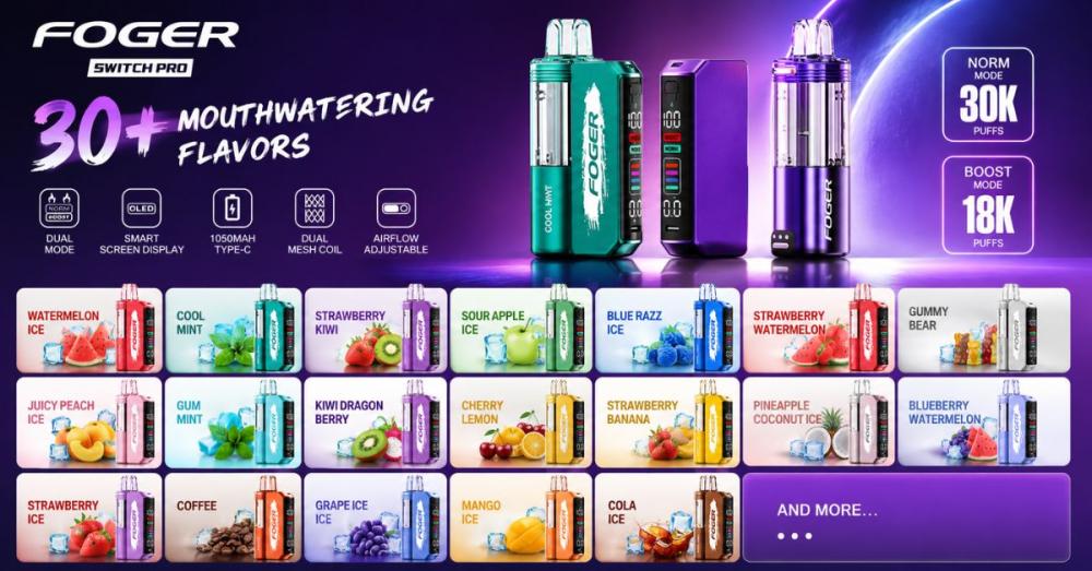 Foger Switch Pro 30K Disposable Norm Mode 5% Review