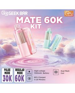 Geek Bar MATE 60K Disposable Vape 5%