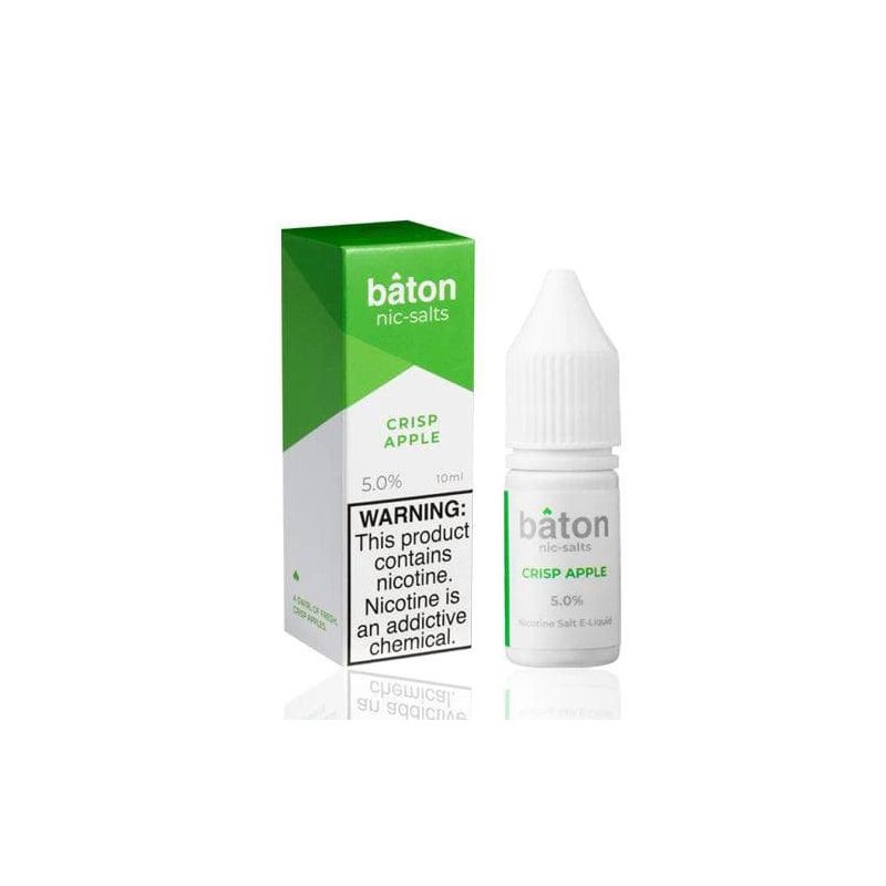 baton vape juice Crisp Apple - Salt 10mL blu Box Kit Mint pod 1 lần nhiều hương vị Flavors:Blueberry Raspberry & Grape Ice