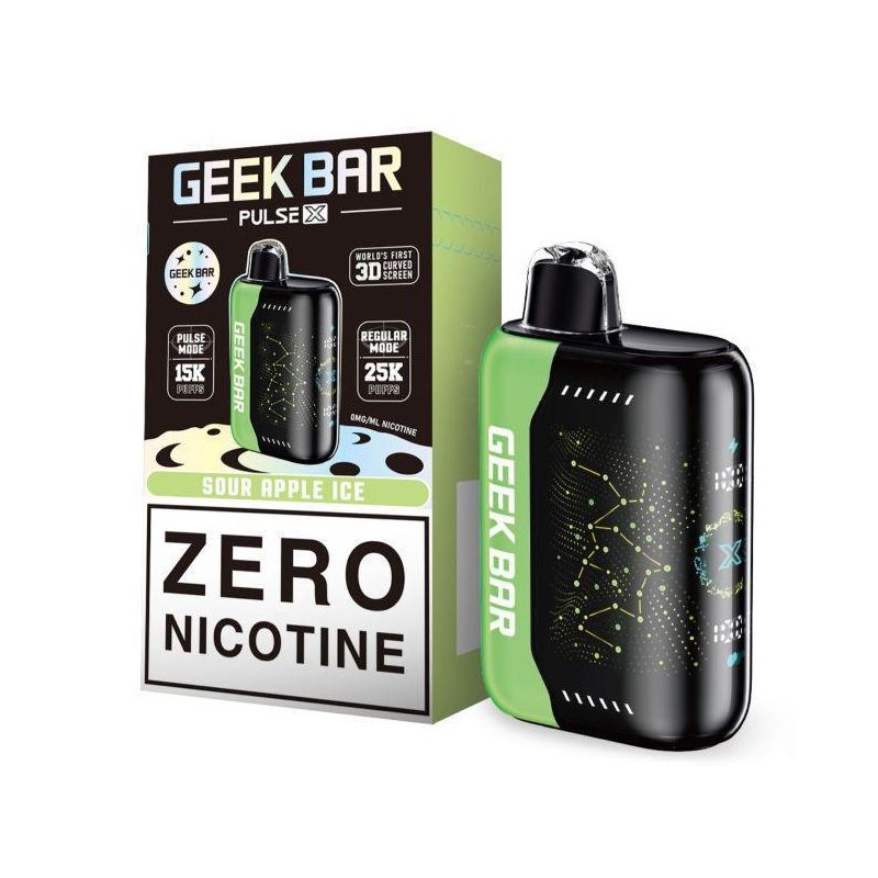 zero nicotine geek bar pulse Geek Bar Pulse X 25K Disposable Vape 0% Nicotine Free at MyVPro
