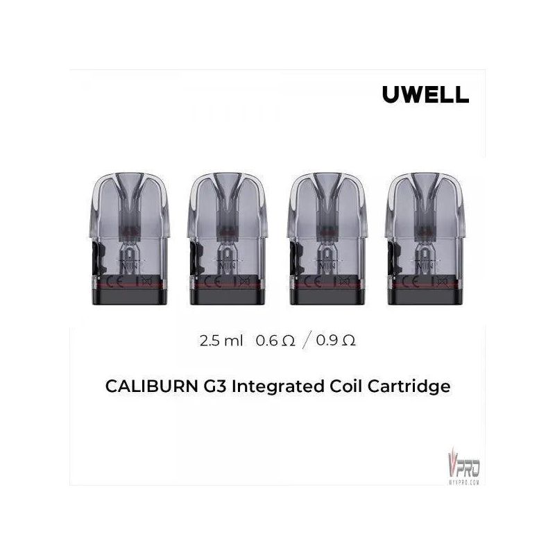 uwell caliburn g3 coil Replacement Pods (4-Pack) Flavour:Matcha Frappe 2023 ICEFOG - 40K KIT