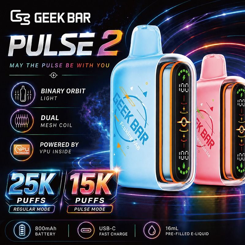 geek bar pulse may the pulse be with you 2 25K Disposable Vape Color:7-Color how to fill a concentrates