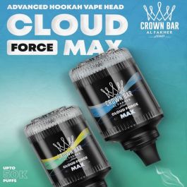 al fakher vape 50k Al Fakher Crown Bar Cloud Force Max 50K E-Hookah Head – $29.99