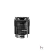 Black Aspire Nautilus Prime replacement pod, tinted, top view