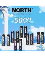 North 5000 Puffs 5% Nicotine Rechargeable Disposable North