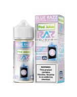 Blue Razz Cotton Clouds - POD Juice x RAZ 100mL
