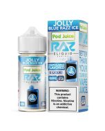 Jolly Blue Razz Ice - POD Juice x RAZ 100mL
