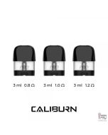 Uwell Caliburn X Replacement Pods Uwell