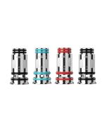 VooPoo PnP X coils lineup showing 0.15, 0.2, 0.3 and 0.6 ohm versions