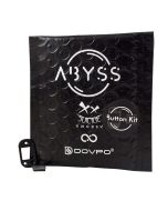 Dovpo x Suicide Mods Abyss Button Kit: black Abyss mailer and small button plate