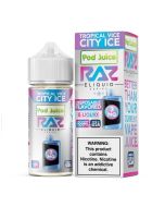Tropical Vice City Ice - POD Juice x RAZ 100mL