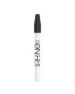 White Rhino straw with black silicone cap and printed rhino logo