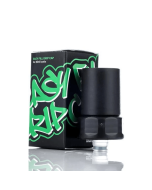 Black Wotofo Easy Fill drip cap for 60ml bottle with green graffiti box