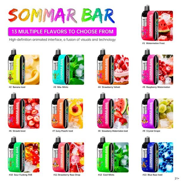 Kangvape Sommar Bar 50K Disposable Vape 5% 