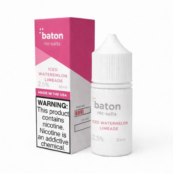 Iced Watermelon Limeade - Baton Salt 30mL