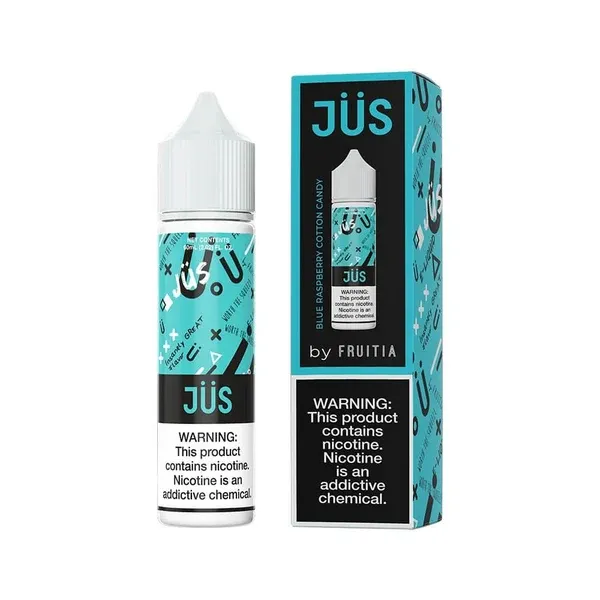 Blue Raspberry Cotton Candy - Jus 60mL