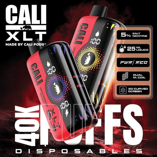 Cali XLT 40K Disposable Vape 5%