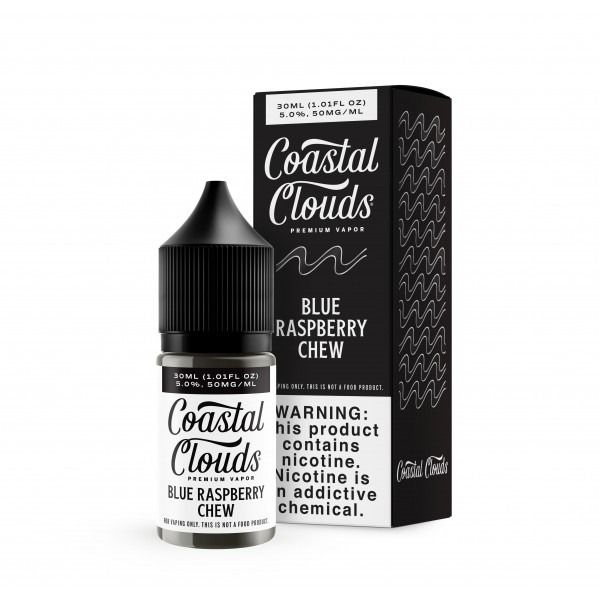 Blue Raspberry Chew - Coastal Clouds Co. Salt 30mL