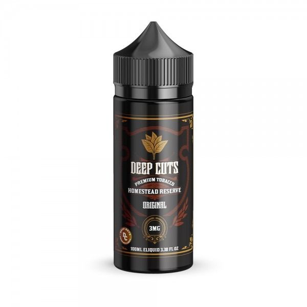 Homestead Reserve - Deep Cuts Premium Tobacco 100mL