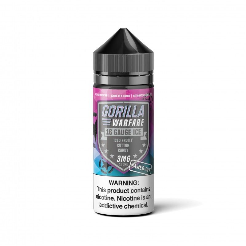 16 Gauge Ice - Gorilla Warfare SAWED-OFF 120mL